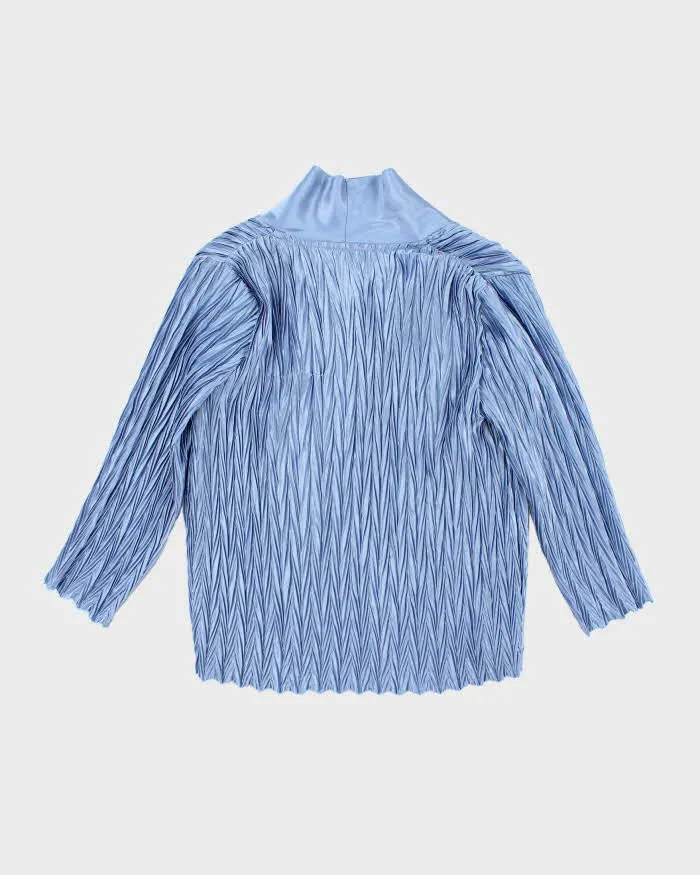 Vintage Y2k 00s Libra Cowl Neck Pleated Top - S sold by Rokit product image thumbnail 2