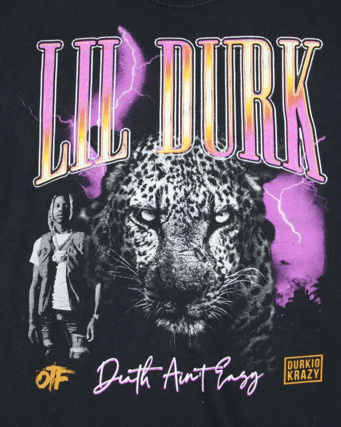 Lil Durk Rap Style Big Graphic T-Shirt - M sold by Rokit product image thumbnail 4