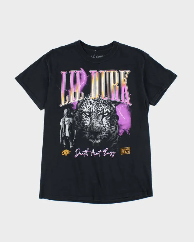 Lil Durk Rap Style Big Graphic T-Shirt - M sold by Rokit