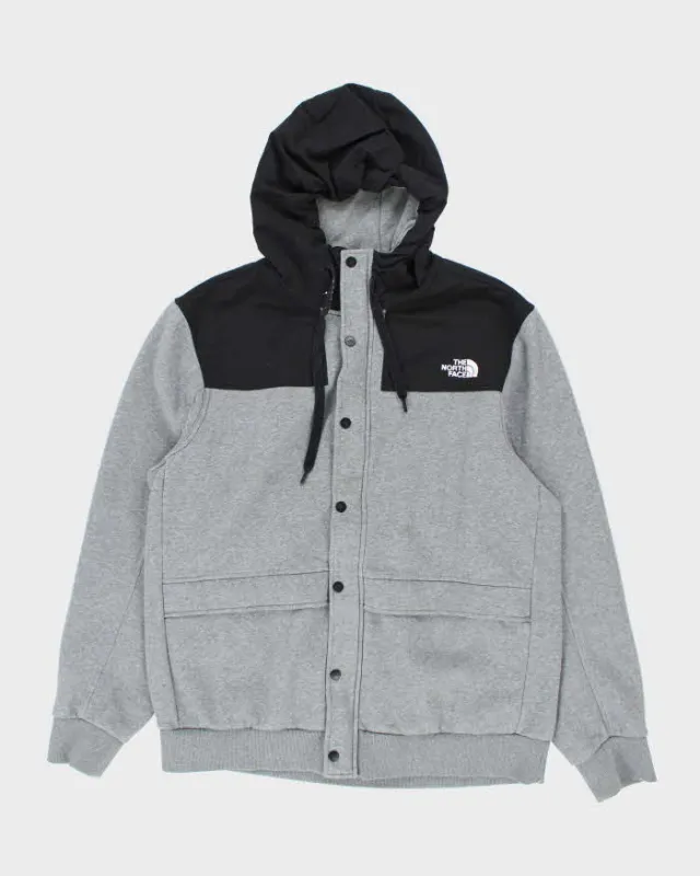 Vintage The North Face Snap Button Two Tone Hoodie - XL sold by Rokit