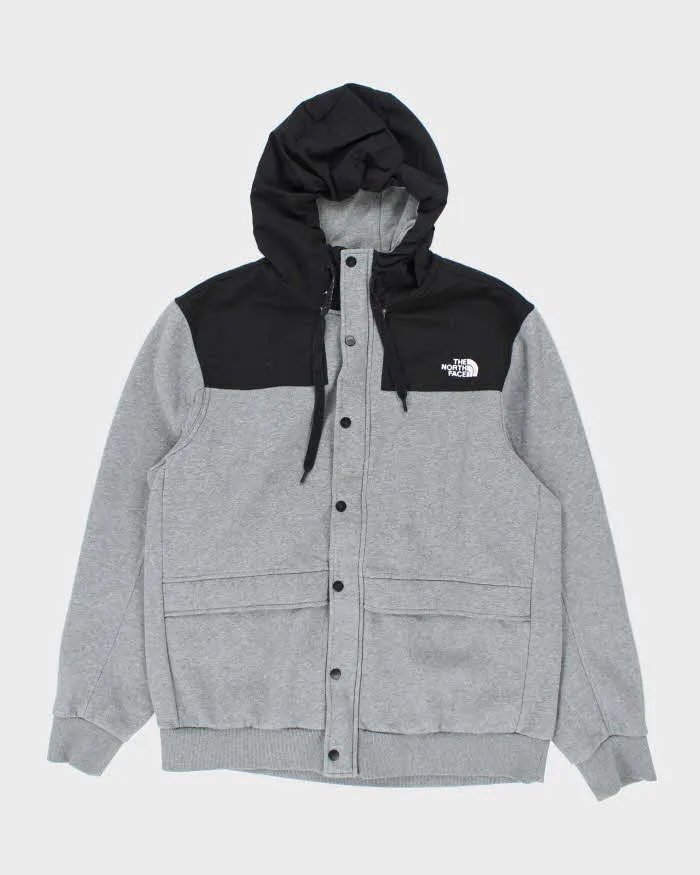 Vintage The North Face Snap Button Two Tone Hoodie - XL sold by Rokit