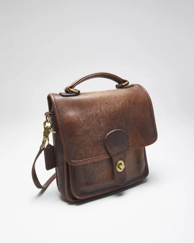 Vintage 80s Coach Station 5130 Satchel Bag sold by Rokit