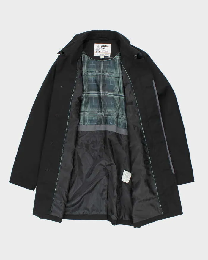 Vintage London Fog Black Mac - L sold by Rokit product image thumbnail 5