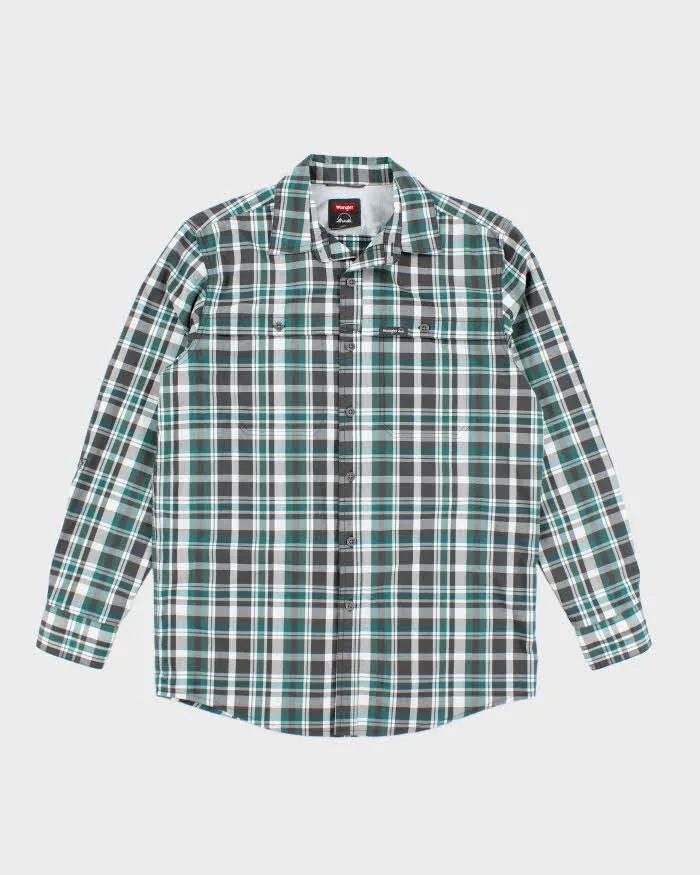 Vintage Columbia Checked Long Sleeve Shirt - M sold by Rokit