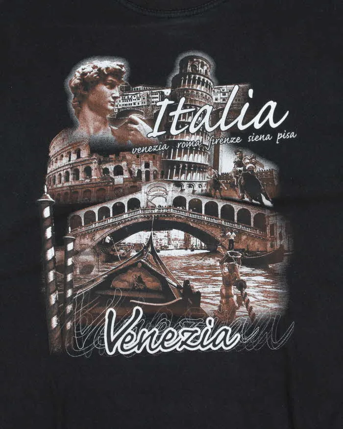 Vintage Y2K Italian Souvenir Graphic T-Shirt - S sold by Rokit product image thumbnail 4