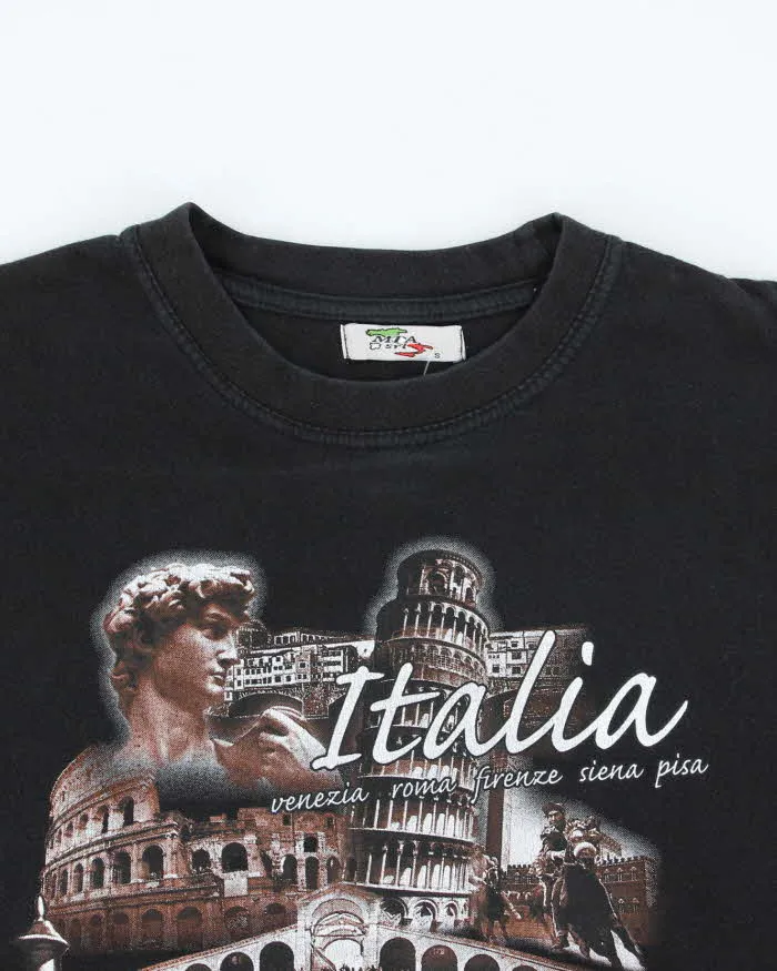 Vintage Y2K Italian Souvenir Graphic T-Shirt - S sold by Rokit product image thumbnail 3