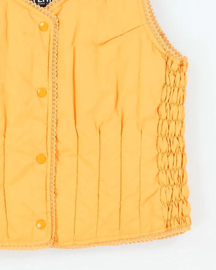 Vintage 90s Feiyan Puffer Down Waistcoat - S sold by Rokit product image thumbnail 4