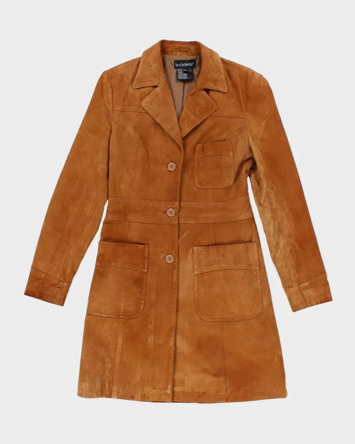 Vintage Le Chateau Suede Jacket - XS sold by Rokit