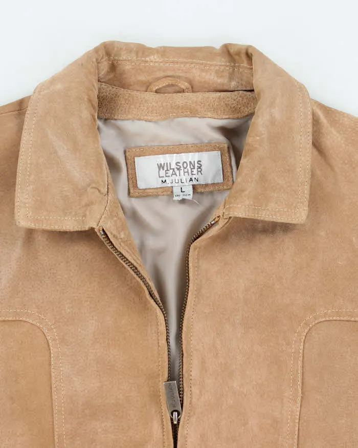 Vintage Wilsons Leather Brown Suede Leather Jacket - L sold by Rokit product image thumbnail 3