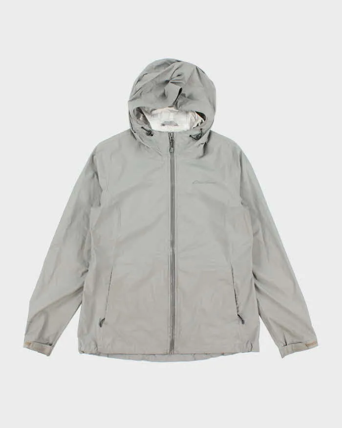 Vintage Eddie Bauer Grey Hooded Anorak - M sold by Rokit