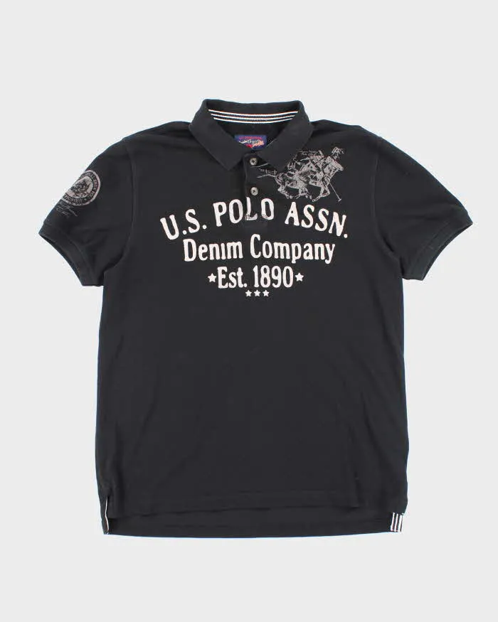 Vintage Y2k 00s US Polo Assn Polo Shirt - XL sold by Rokit