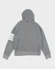 Vintage Thom Browne Heavyweight Ribbed Zip Up Hoodie - L sold by Rokit