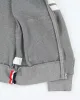 Vintage Thom Browne Heavyweight Ribbed Zip Up Hoodie - L sold by Rokit
