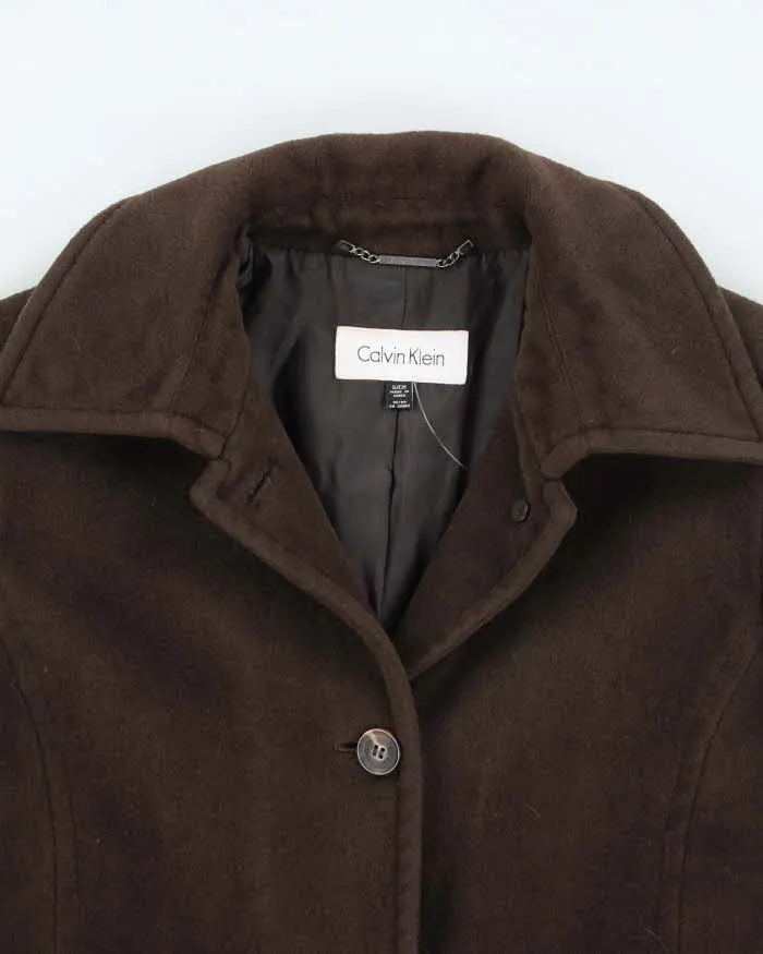 Vintage Women's Calvin Klein Wool Blend Button Up Jacket - S sold by Rokit product image thumbnail 3
