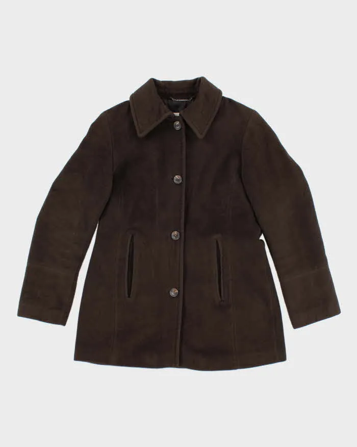 Vintage Women's Calvin Klein Wool Blend Button Up Jacket - S sold by Rokit