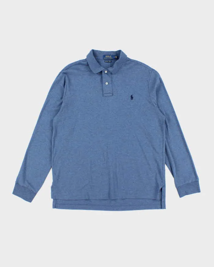 Vintage 2000's Ralph Lauren Lightweight Long-sleeve Polo Shirt - L sold by Rokit