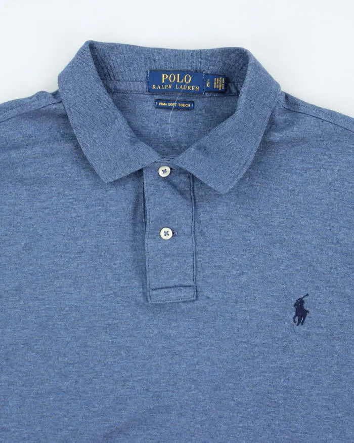Vintage 2000's Ralph Lauren Lightweight Long-sleeve Polo Shirt - L sold by Rokit product image thumbnail 3