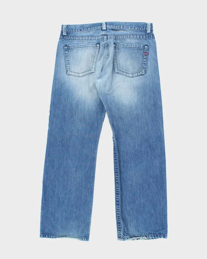 Vintage Y2K Diesel Light Wash Relaxed Fit Jeans - W34 L30 sold by Rokit product image thumbnail 2