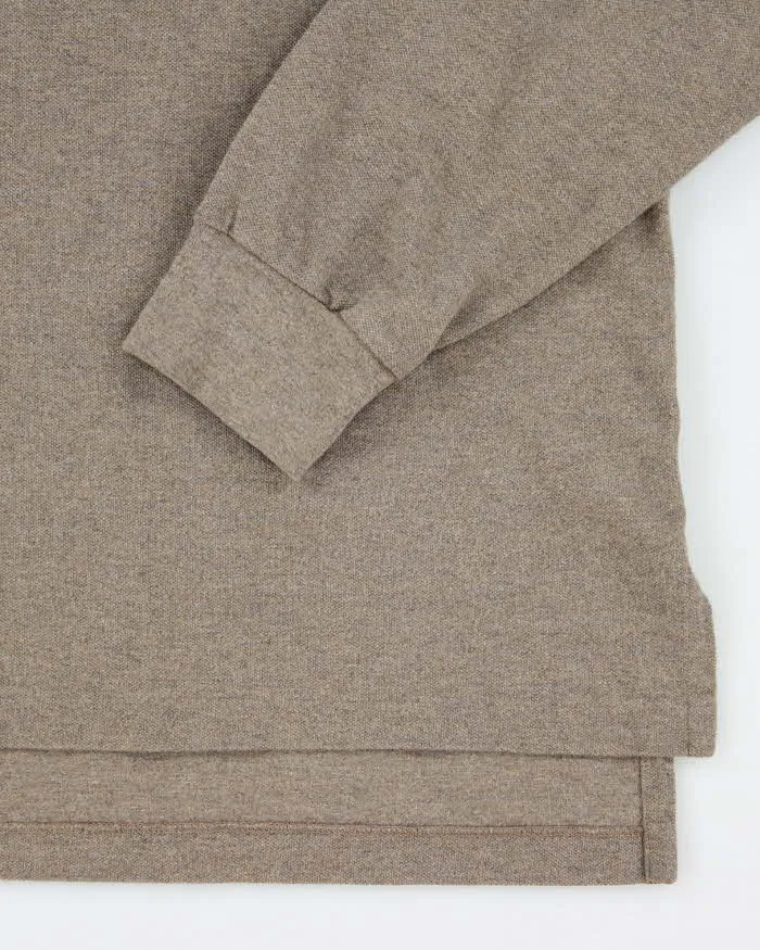 Vintage 2000's Ralph Lauren Oversized Long-sleeved Polo Shirt - L sold by Rokit product image thumbnail 4