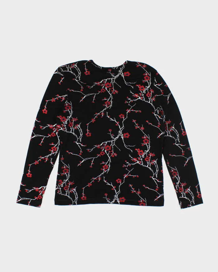 Vintage 90s Kim & Co Cherry Blossom Top - M sold by Rokit product image thumbnail 2