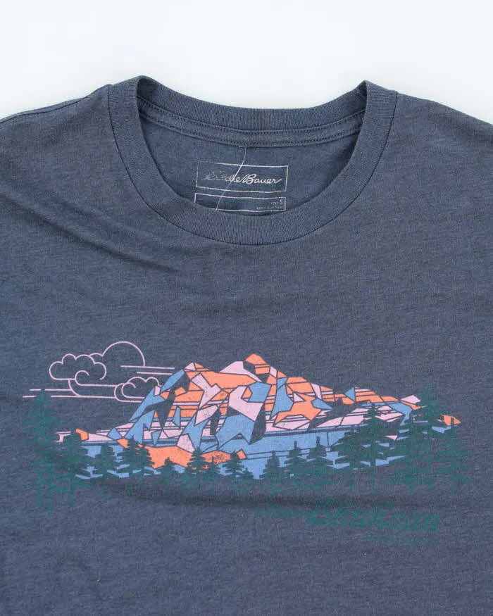 Vintage Eddie Bauer Lightweight Graphic T-Shirt - S sold by Rokit product image thumbnail 3