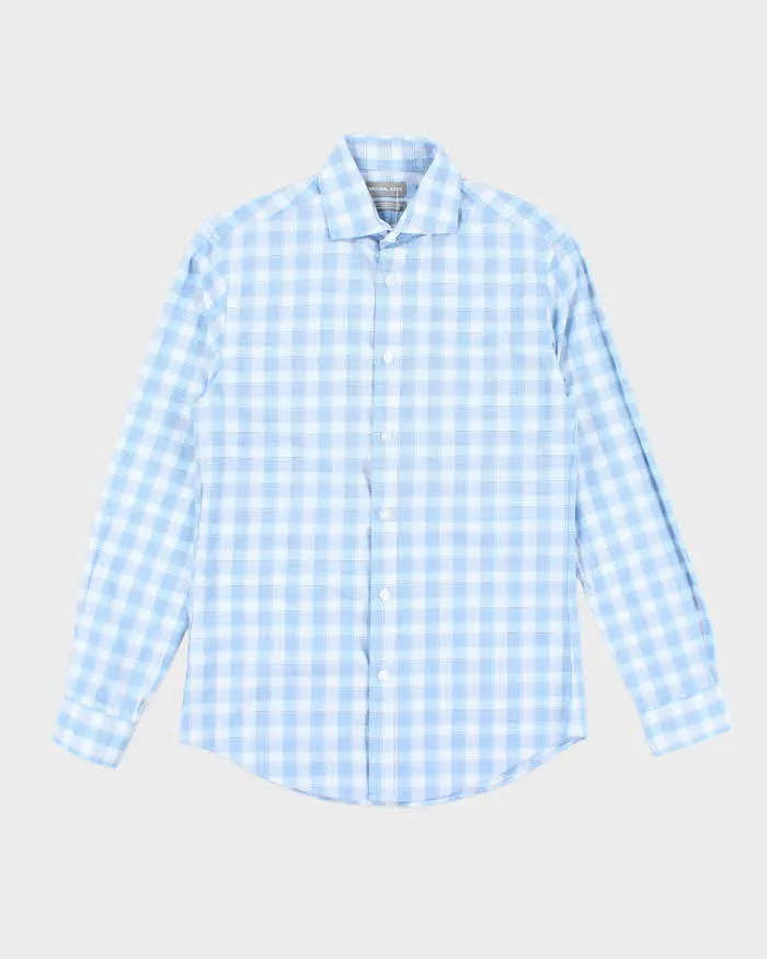 Vintage Y2k 00s Michael Kors Checked Long Sleeve Shirt - S sold by Rokit