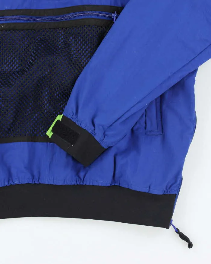 Vintage Nautica Quarter-Zip Hooded Windbreaker - S sold by Rokit product image thumbnail 4