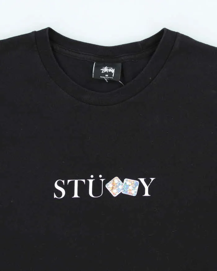Vintage 00s Stussy Long Sleeve T-shirt - M sold by Rokit product image thumbnail 3