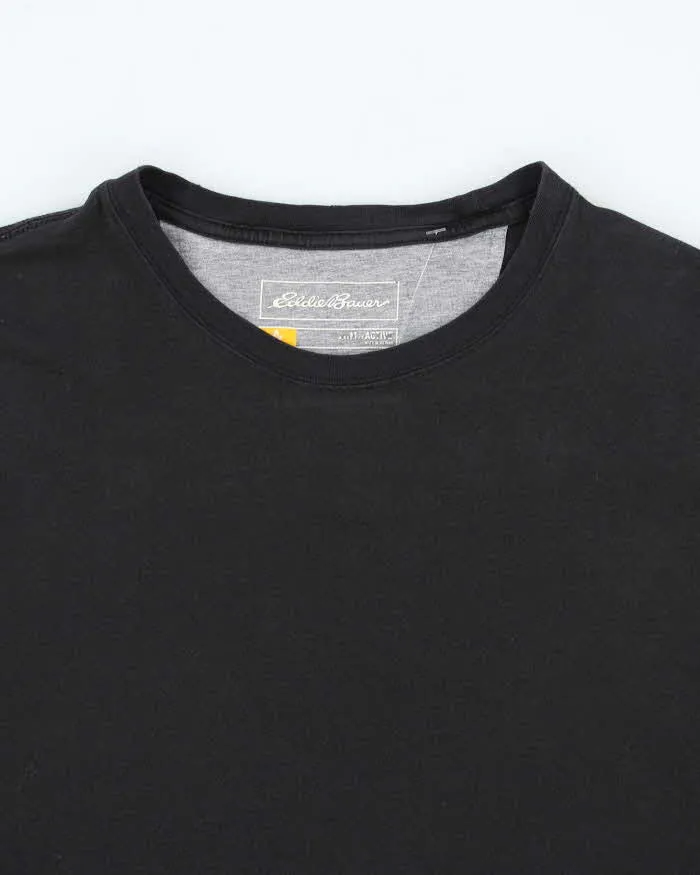 Vintage Eddie Bauer Lightweight Blank T-Shirt - M sold by Rokit product image thumbnail 3