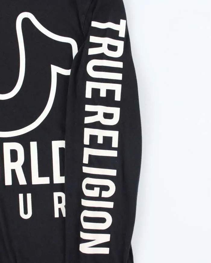 Vintage Y2k 00s True Religion Black Long Sleeve T-shirt - L sold by Rokit product image thumbnail 4