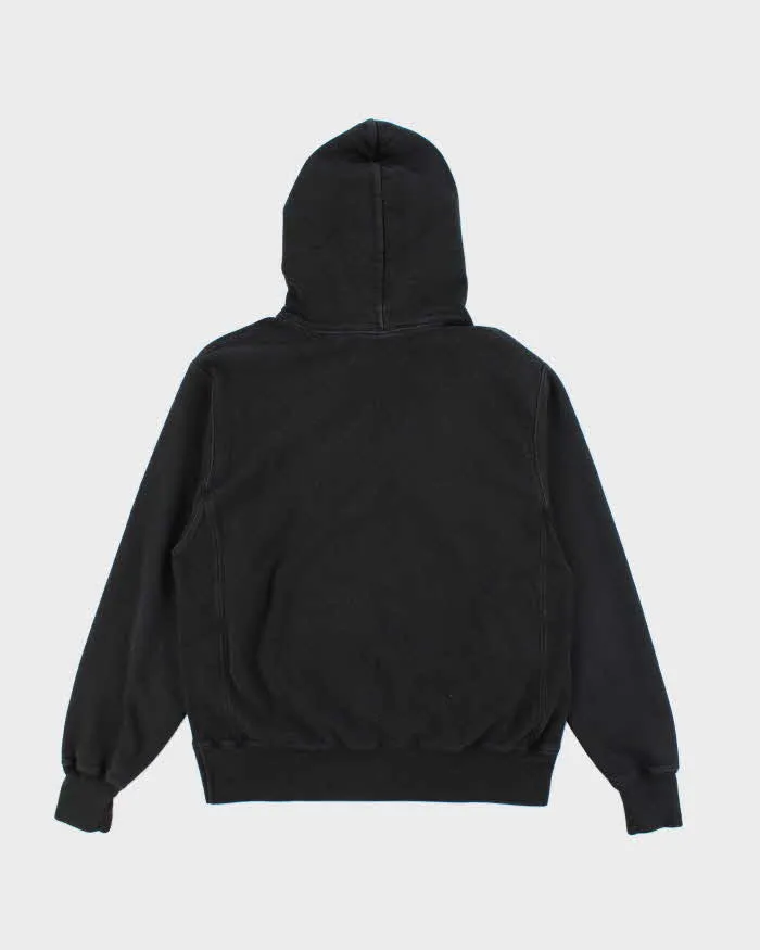 Vintage Y2k 00s Champion Reverse Weave Black Hoodie - M sold by Rokit product image thumbnail 2