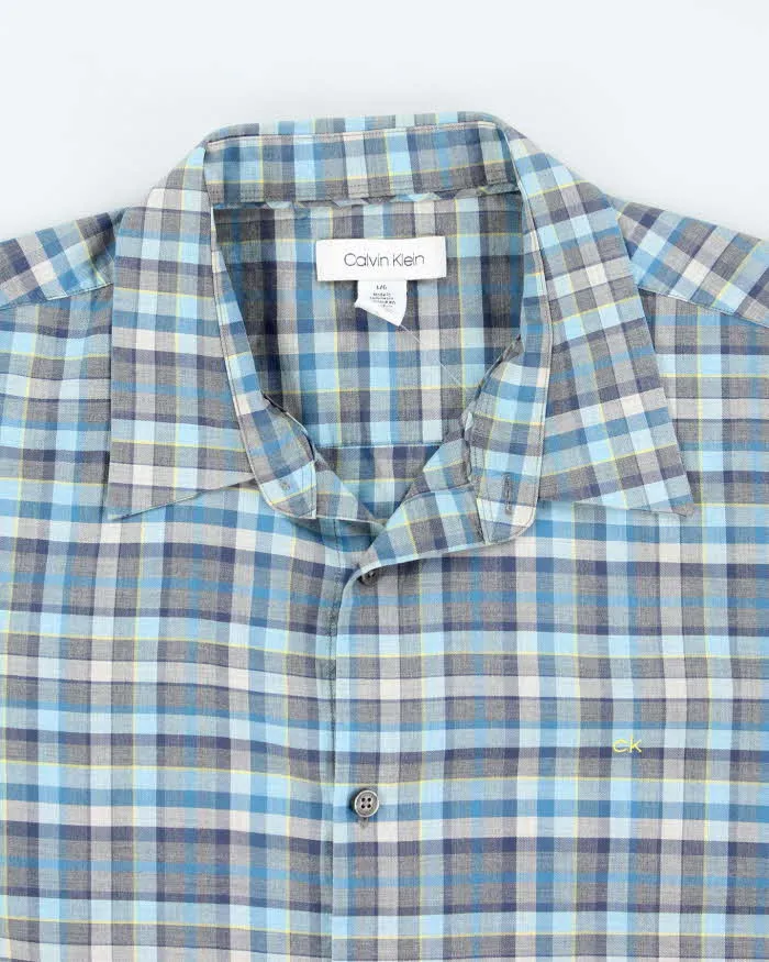 Calvin Klein Checked Long Sleeve Shirt - L sold by Rokit product image thumbnail 3