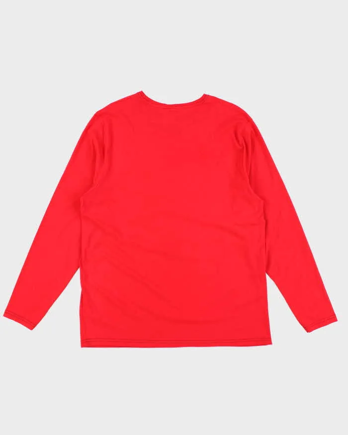 Vintage Y2K Manchester United FC Football Long-sleeved T-Shirt - XL sold by Rokit product image thumbnail 2
