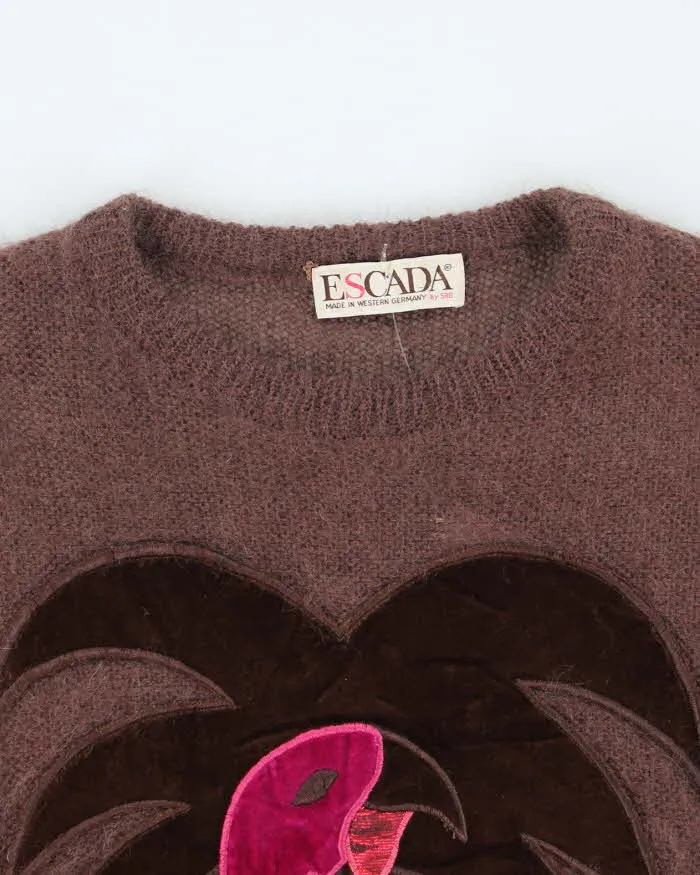 Vintage 80s Escada Mohair Jumper - M sold by Rokit product image thumbnail 3