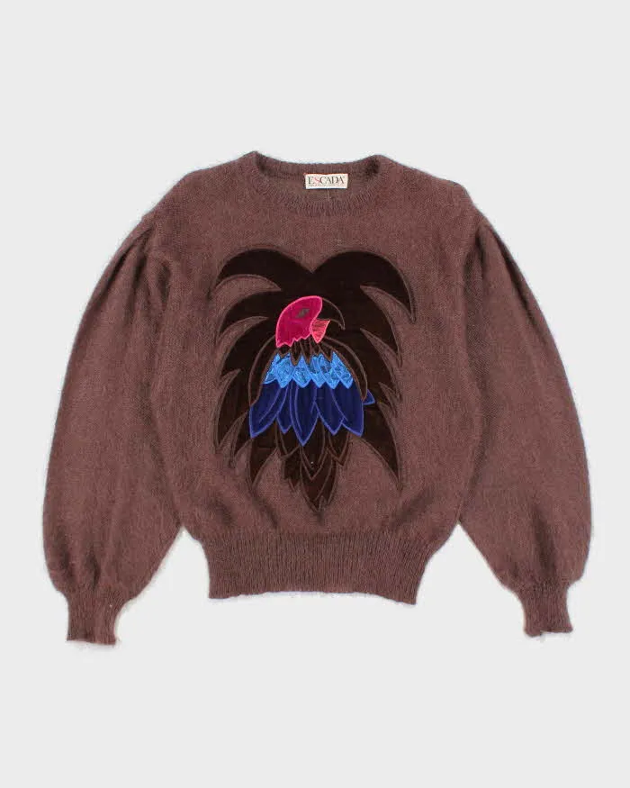 Vintage 80s Escada Mohair Jumper - M sold by Rokit