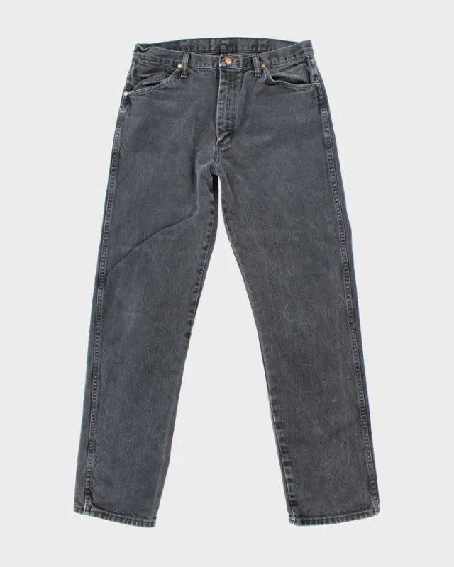 Vintage 90's Wrangler Stone Wash Grey Straight Leg Jeans - W32 L32 sold by Rokit