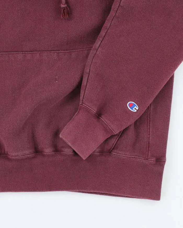 Vintage Champion Reverse Weave Faded Hoodie - M sold by Rokit product image thumbnail 4