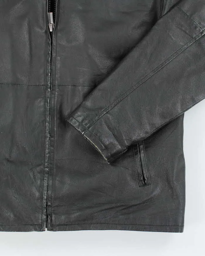 Vintage Y2K Pelle Cuir Heavyweight Lined Leather Jacket - L sold by Rokit product image thumbnail 4