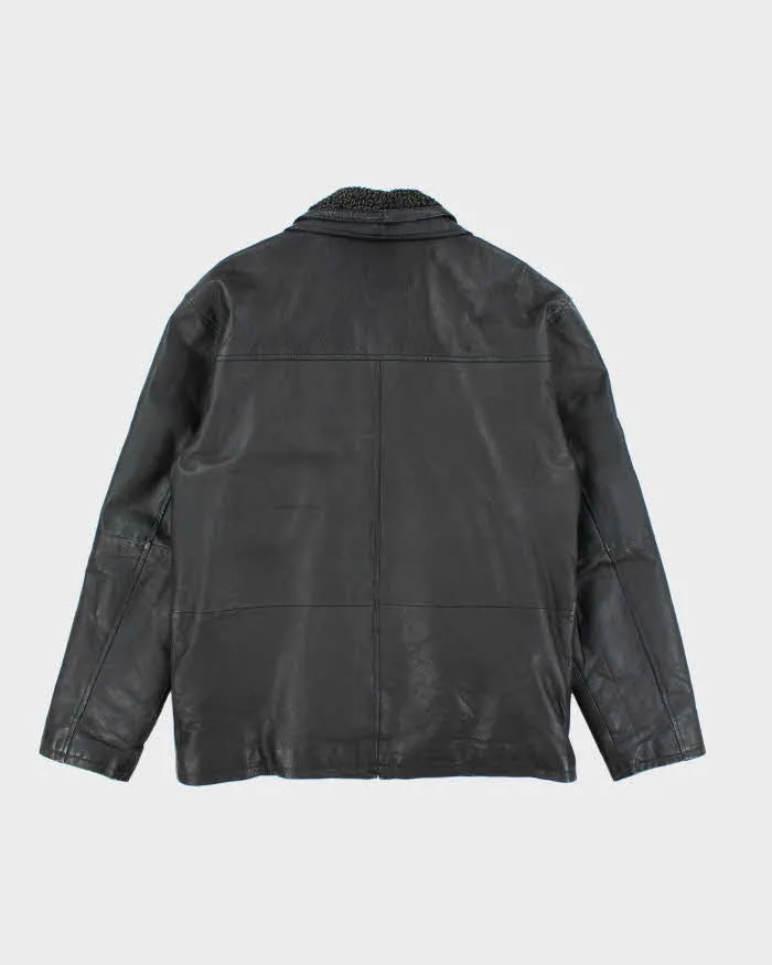 Vintage Y2K Pelle Cuir Heavyweight Lined Leather Jacket - L sold by Rokit product image thumbnail 2