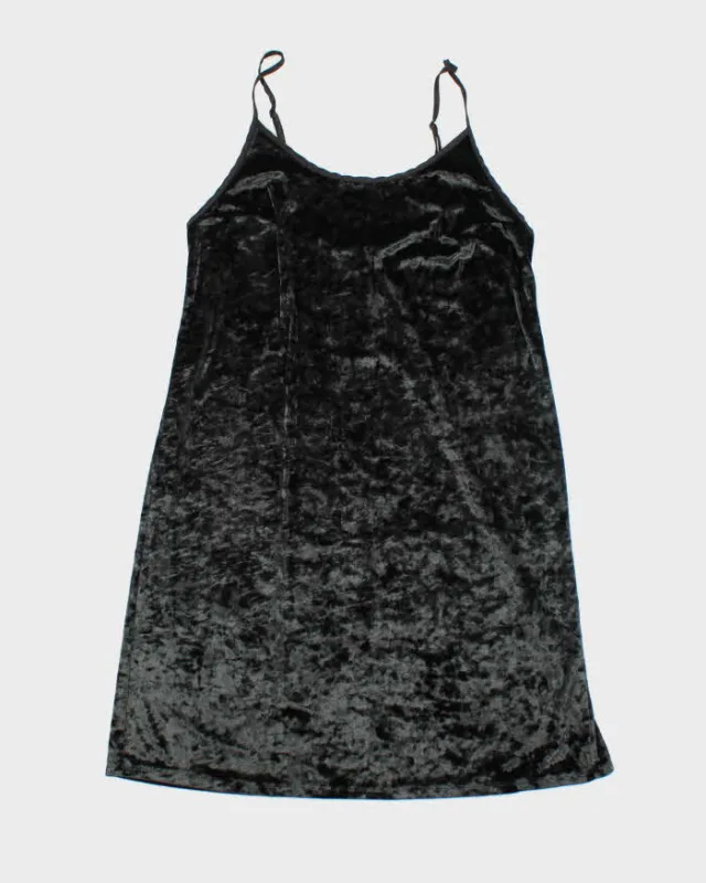 Vintage Y2k 00s Victoria's Secret Velvet Slip Dress - XS sold by Rokit