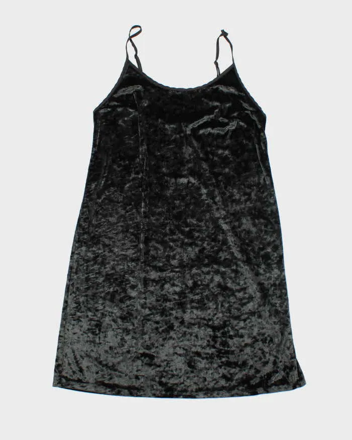 Vintage Y2k 00s Victoria's Secret Velvet Slip Dress - XS sold by Rokit