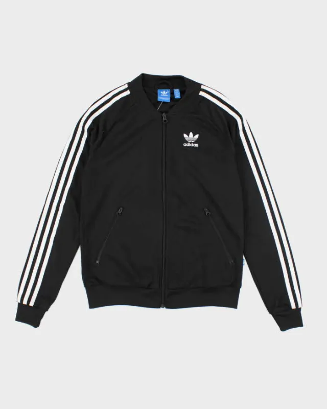 Vintage Women's Y2K Adidas Three Stripe Track Jacket - XS sold by Rokit