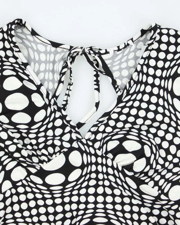 Vintage Y2k 00s Polka Dot Backless Top - S sold by Rokit product image thumbnail 3