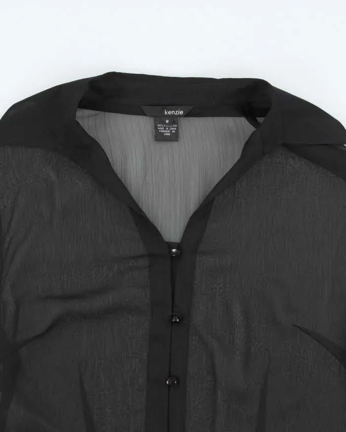 Vintage Y2k 00s Kenzie Mesh Blouse - S sold by Rokit product image thumbnail 3