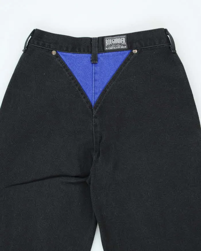 Vintage RoughRider Black Jeans - W24 L34 sold by Rokit product image thumbnail 4