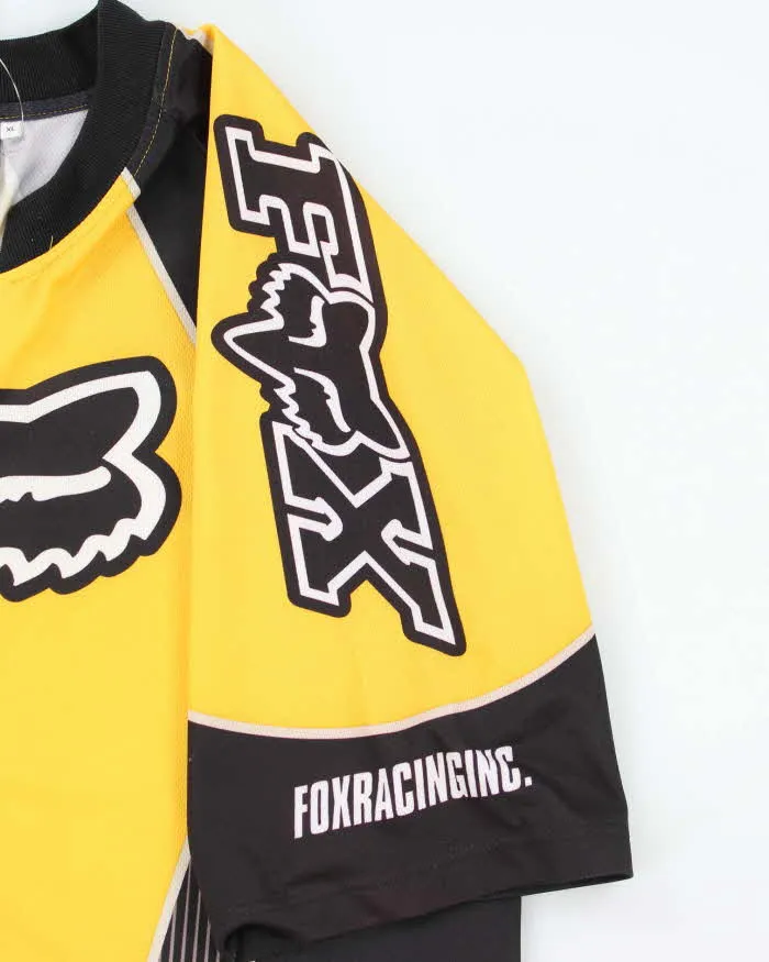 Vintage 2000's Fox Racing Quarter Zip Sports Shirt - XL sold by Rokit product image thumbnail 4