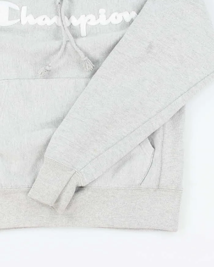 Vintage Y2k 00s Champion Reverse Weave Grey Hoodie - S sold by Rokit product image thumbnail 4