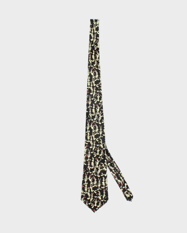 Vintage 90's Looney Tunes Bugs Bunny All Over Print Tie sold by Rokit