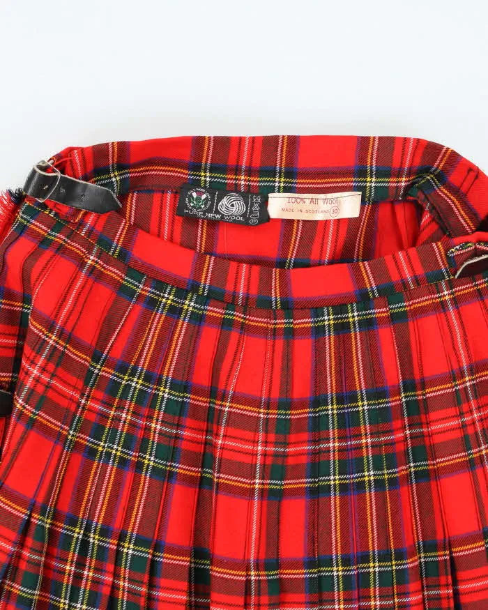 Vintage The Tartan Gift Shop Wool Checked Skirt - S sold by Rokit product image thumbnail 4