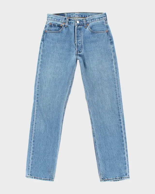 Vintage 90s Levi's 501 Light Wash Jeans - W29 L30 sold by Rokit